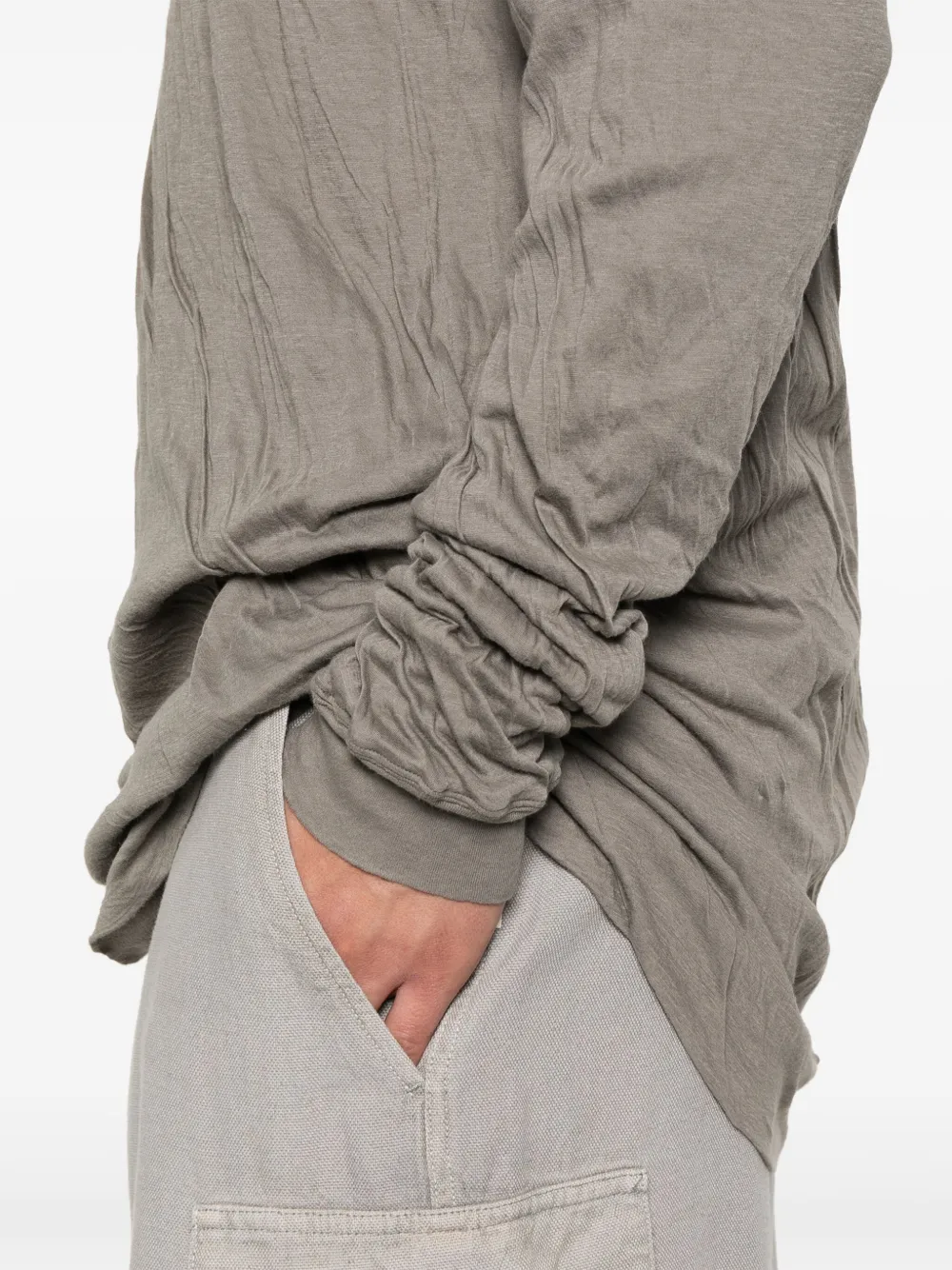 Rick Owens Jumbo T-shirt Grijs