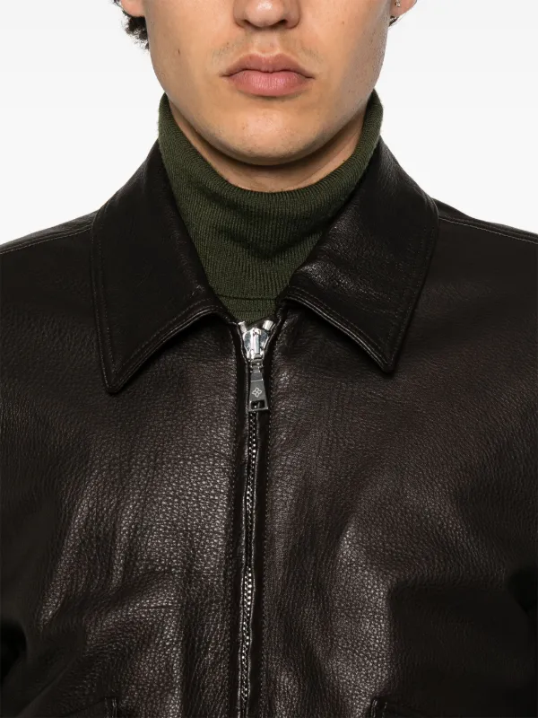 Tagliatore レザージャケット | ブラウン | FARFETCH JP