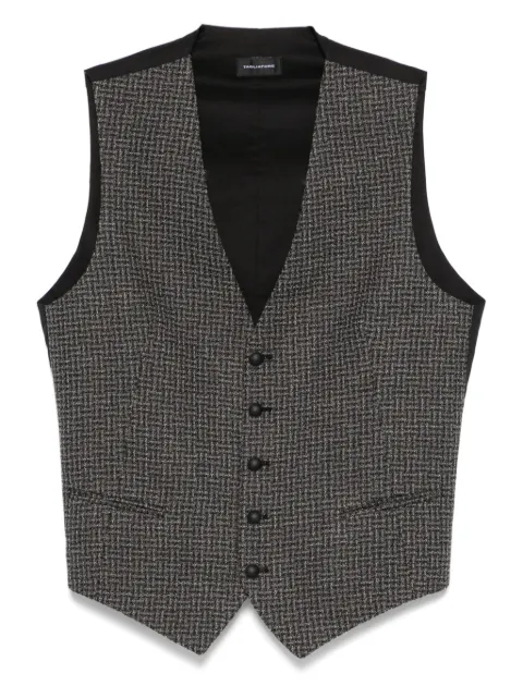 Tagliatore cotton waistcoat 