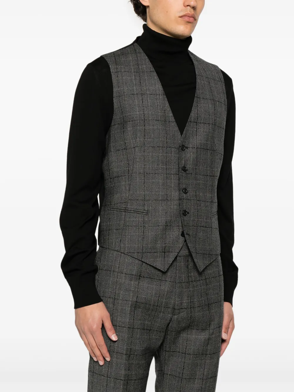 Shop Tagliatore Cotton Waistcoat