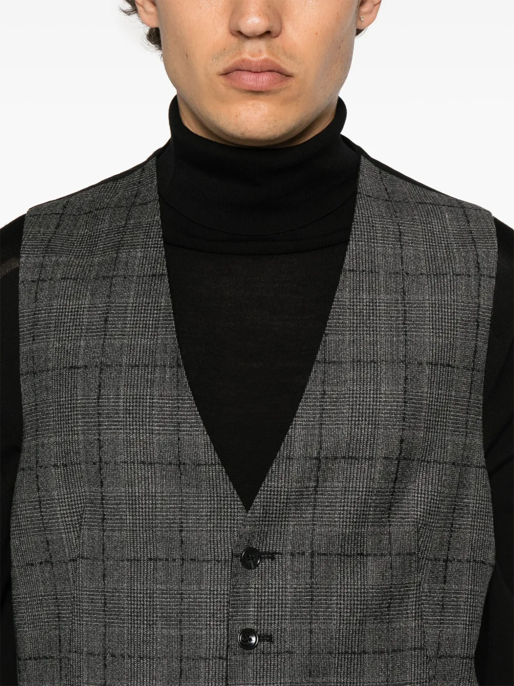 Shop Tagliatore Cotton Waistcoat