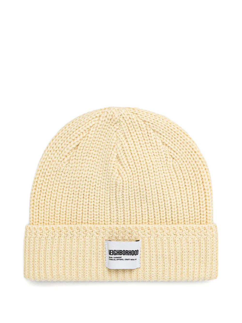 Neighborhood Geribbelde muts Beige