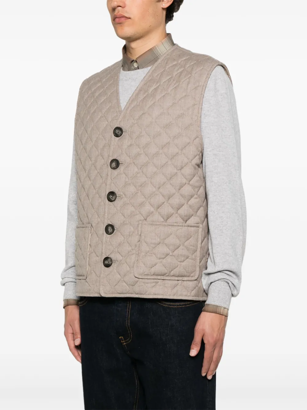 Tagliatore Bodywarmer Beige