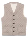 Tagliatore padded gilet - Neutrals