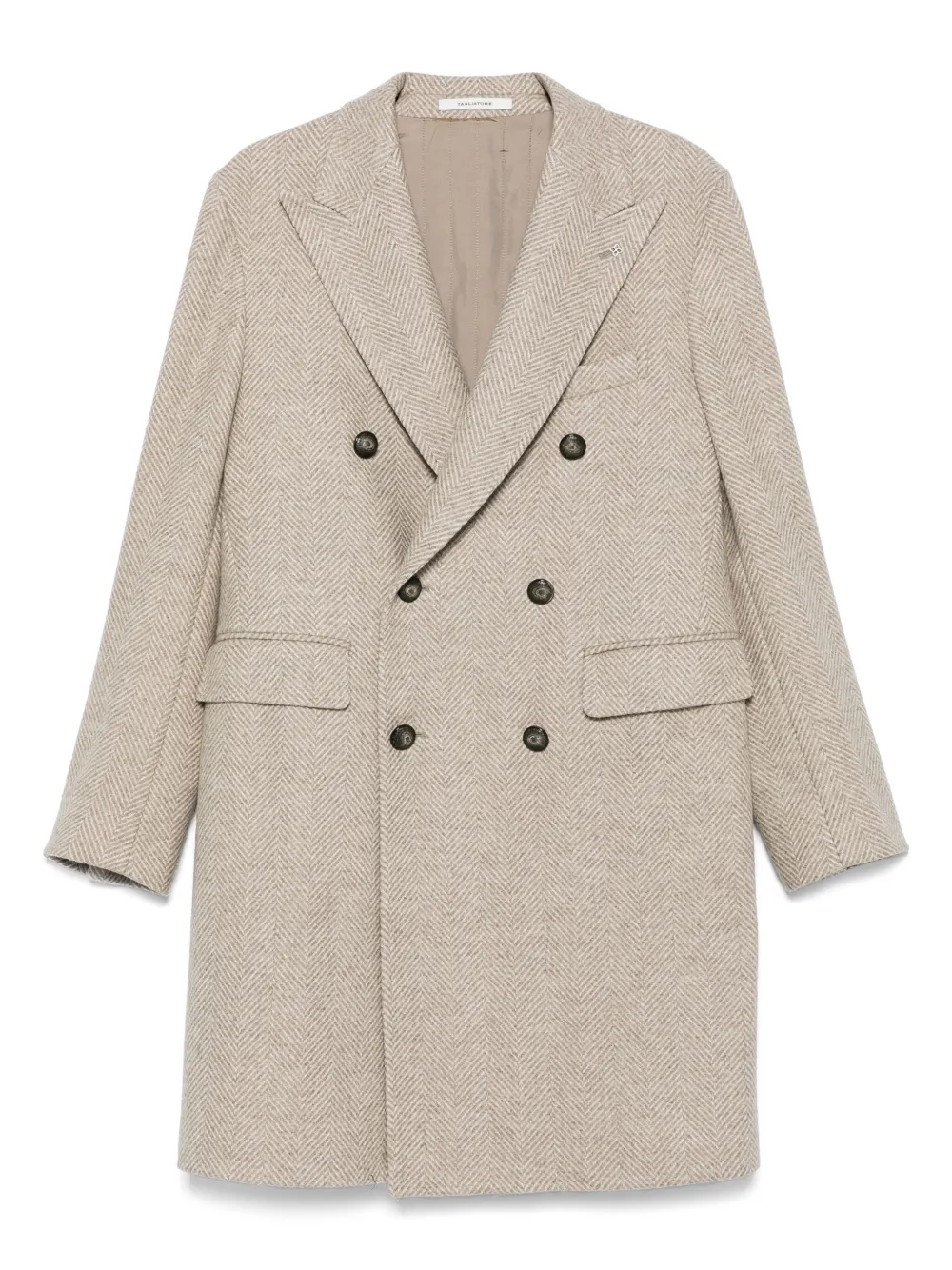 double-breasted coat