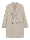 Tagliatore double-breasted coat - Neutrals