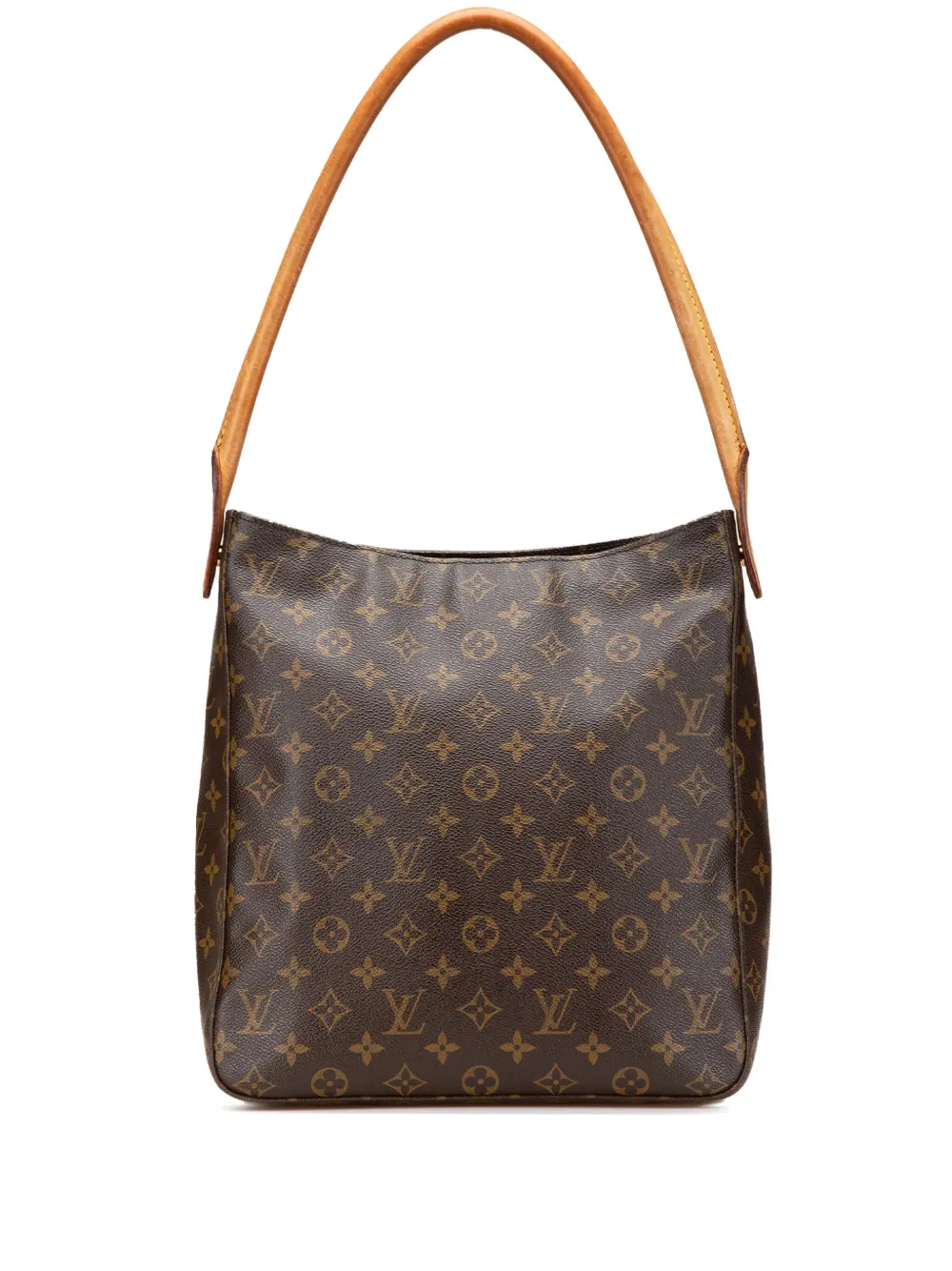 Louis Vuitton Pre-Owned 2001 モノグラム ルーピング GM ショルダーバッグ - ブラウン Louis Vuitton Pre-Owned 2001 モノグラム ルーピング GM ショルダーバッグ - ブラウン
