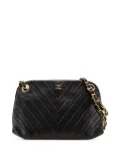 CHANEL Pre-Owned 1989-1991 CC Chevron Lambskin Frame Chain shoulder bag - Black