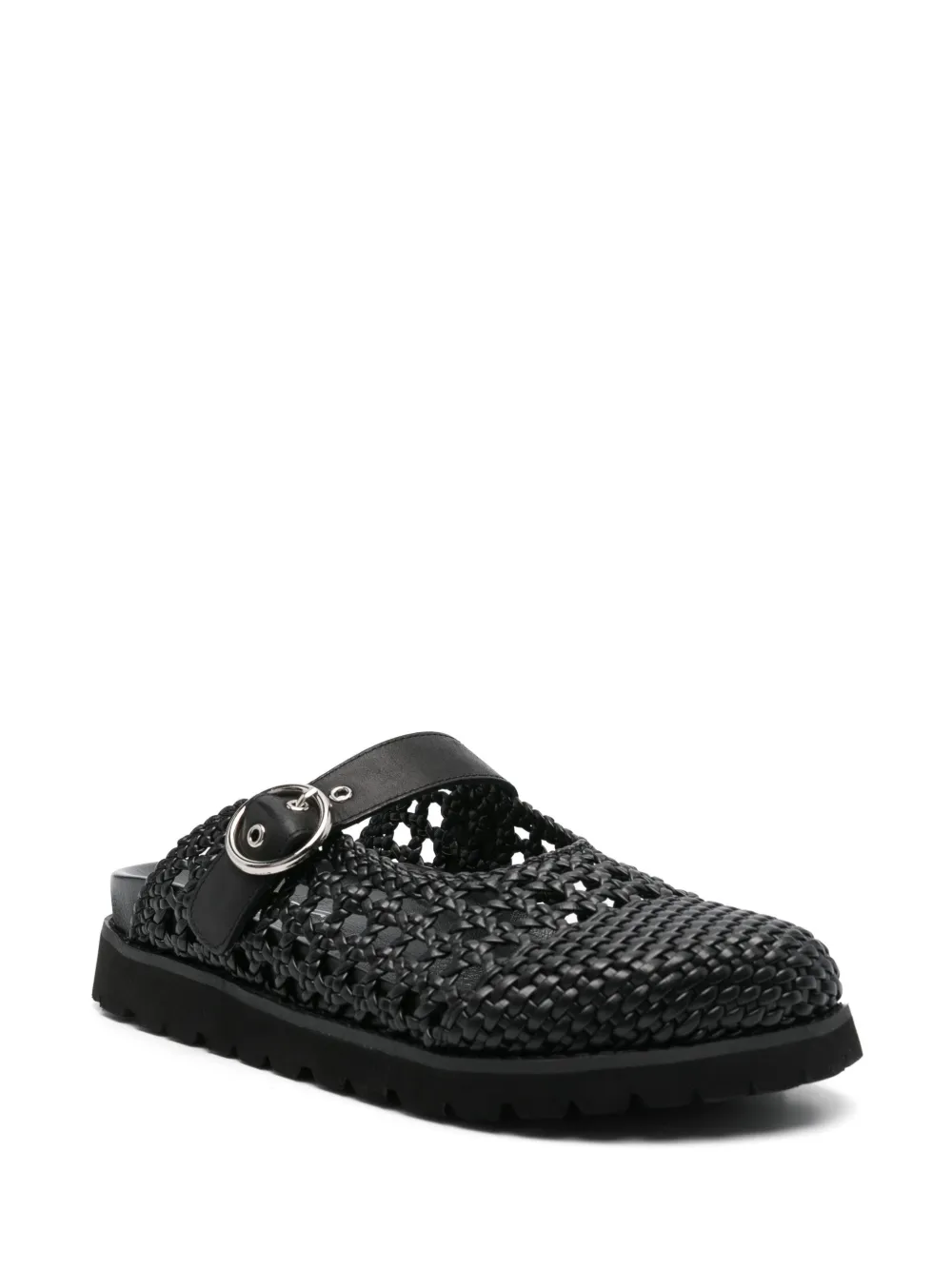 Cult braided mules Black