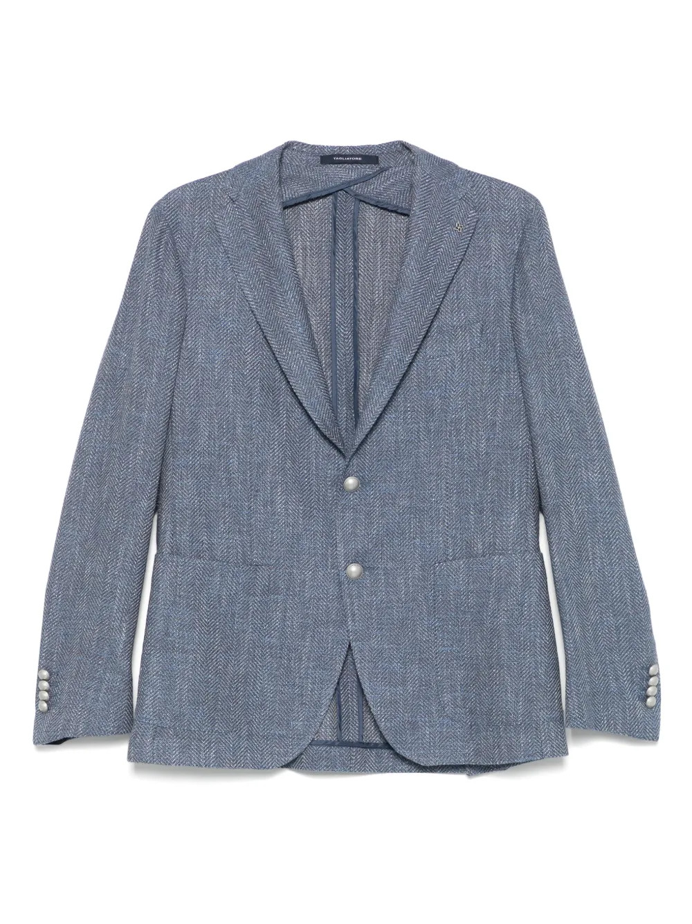 Tagliatore single-breasted blazer | Blue | Image 1