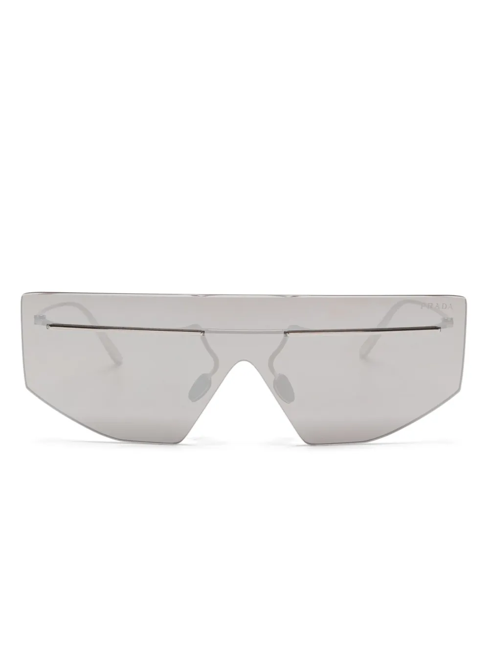 Prada Eyewear lentes de sol con armazón oversize | gris | Image 1