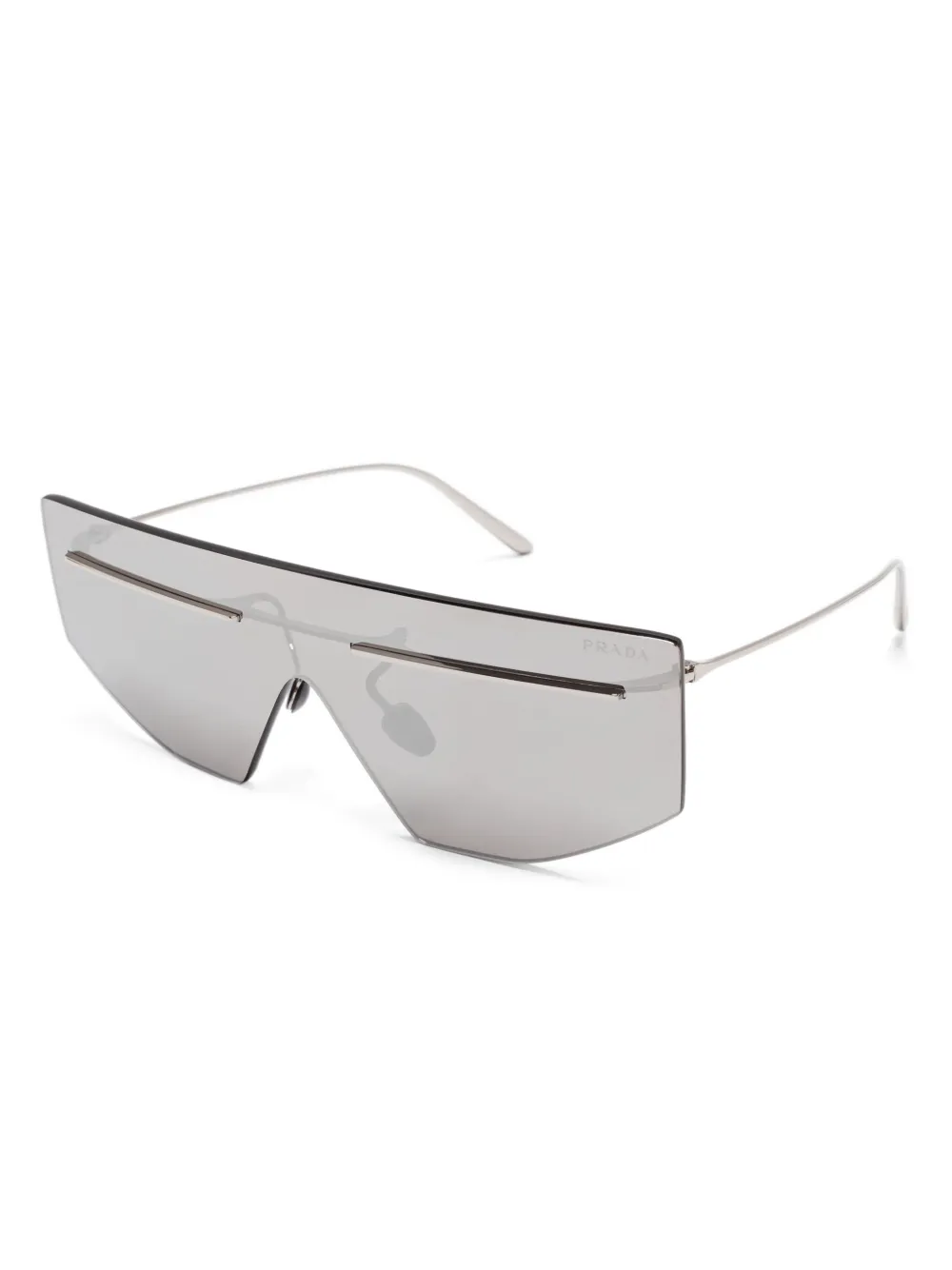 Prada Eyewear oversized-frame sunglasses - Grijs