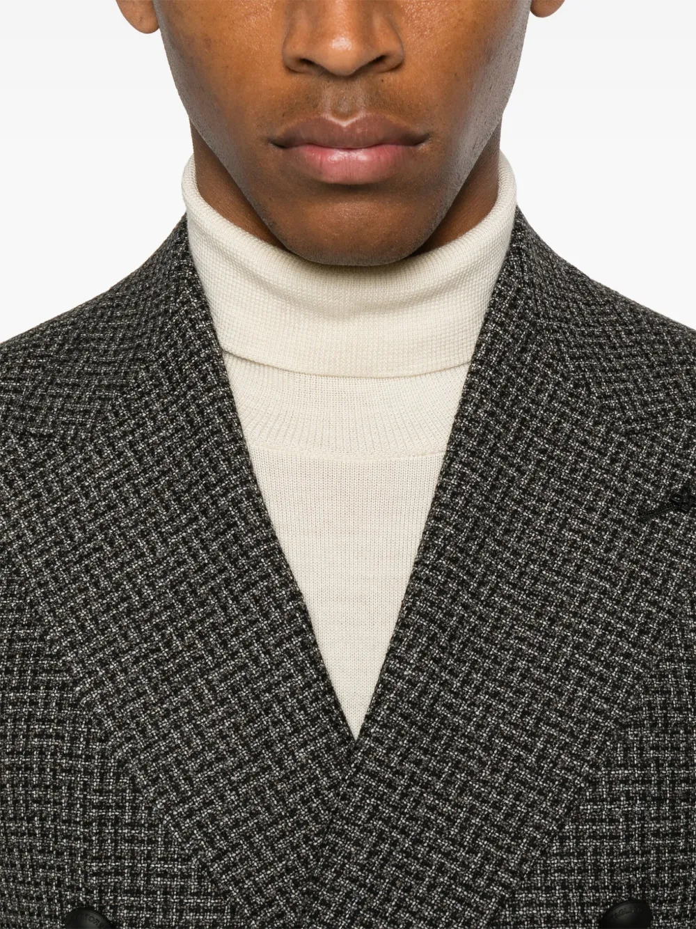 Tagliatore Blazer met dubbele rij knopen Grijs