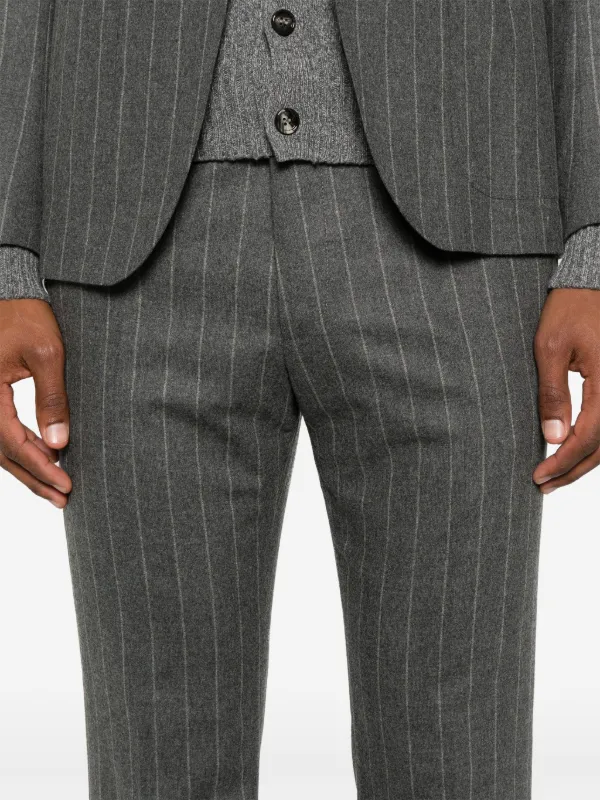 Tagliatore ストライプ スーツ | グレー | FARFETCH JP