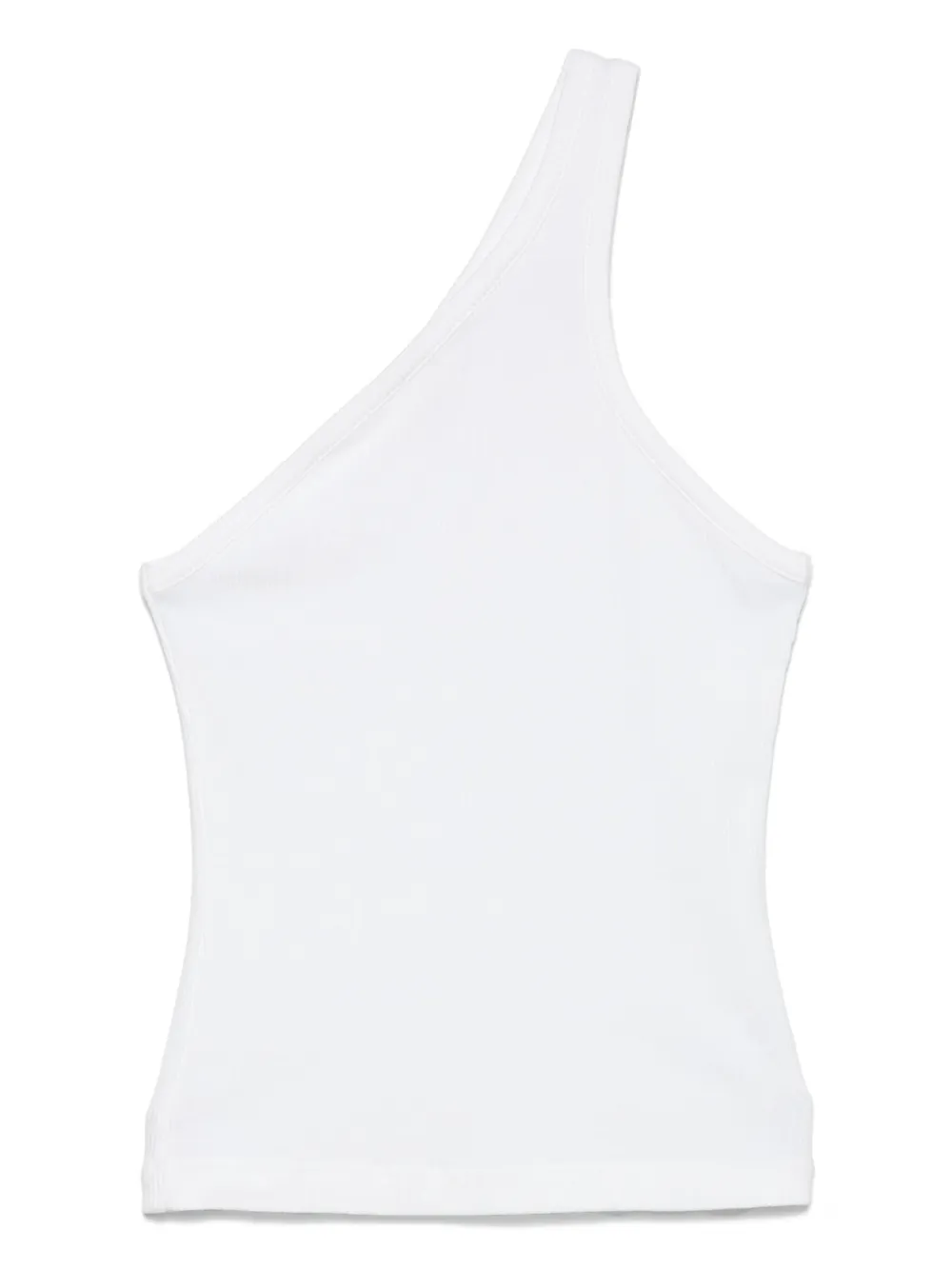 AGOLDE one-shoulder top | White | Image 1