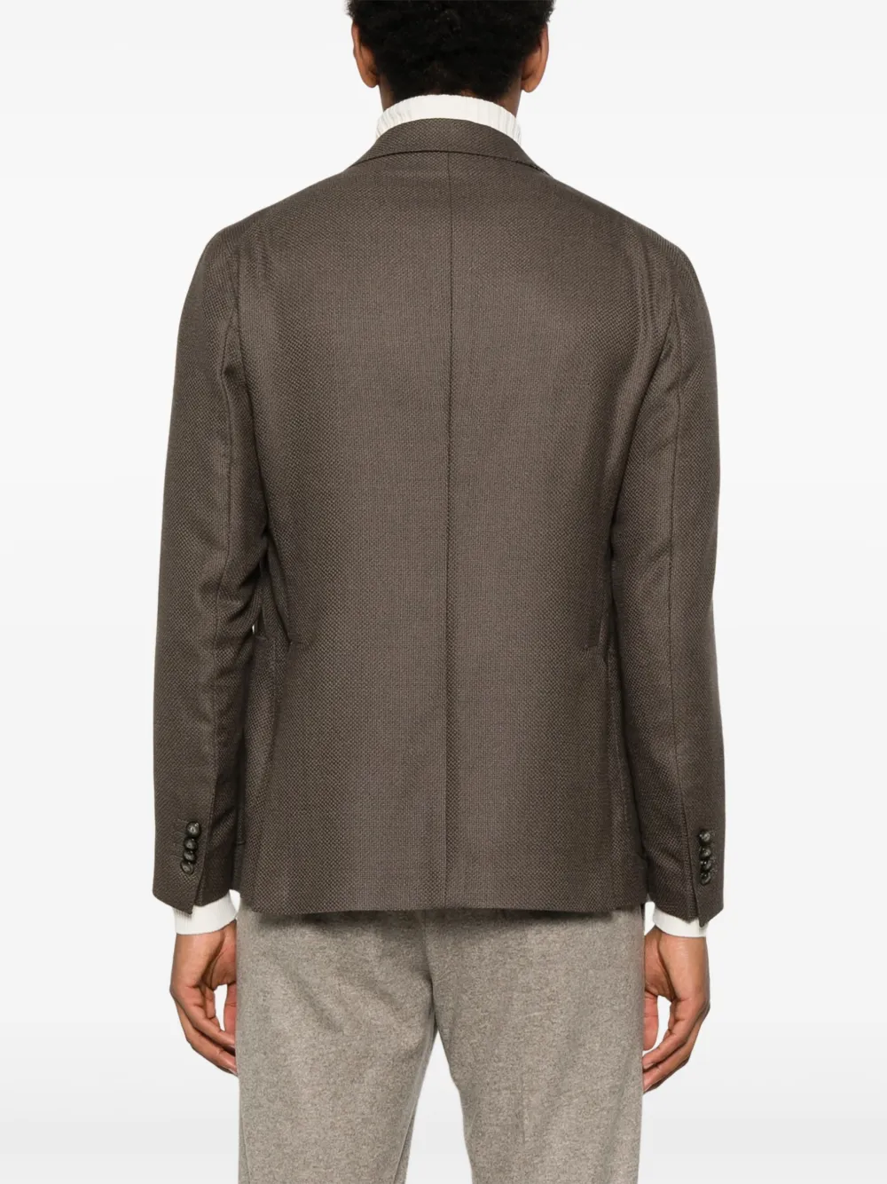 Tagliatore Blazer met dubbele rij knopen Bruin