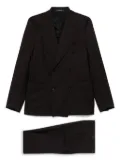 Tagliatore virgin wool suit - Purple