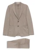Tagliatore virgin wool suit - Neutrals
