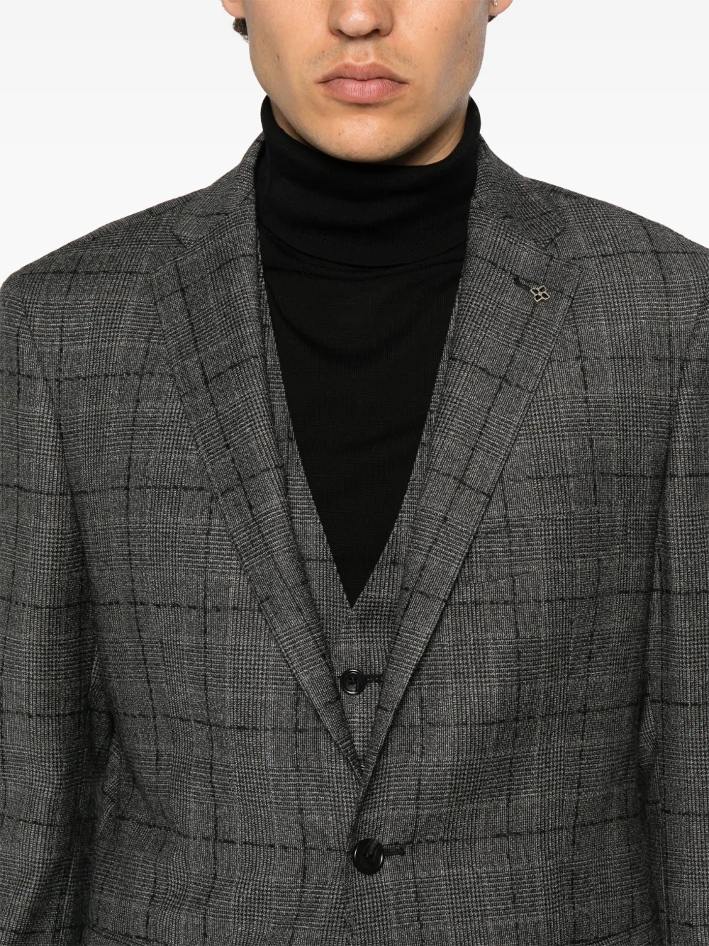 Shop Tagliatore Virgin-wool Three-piece Suit