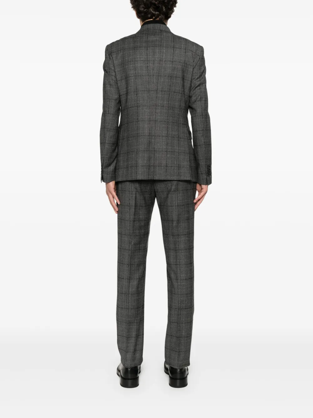 Shop Tagliatore Virgin-wool Three-piece Suit