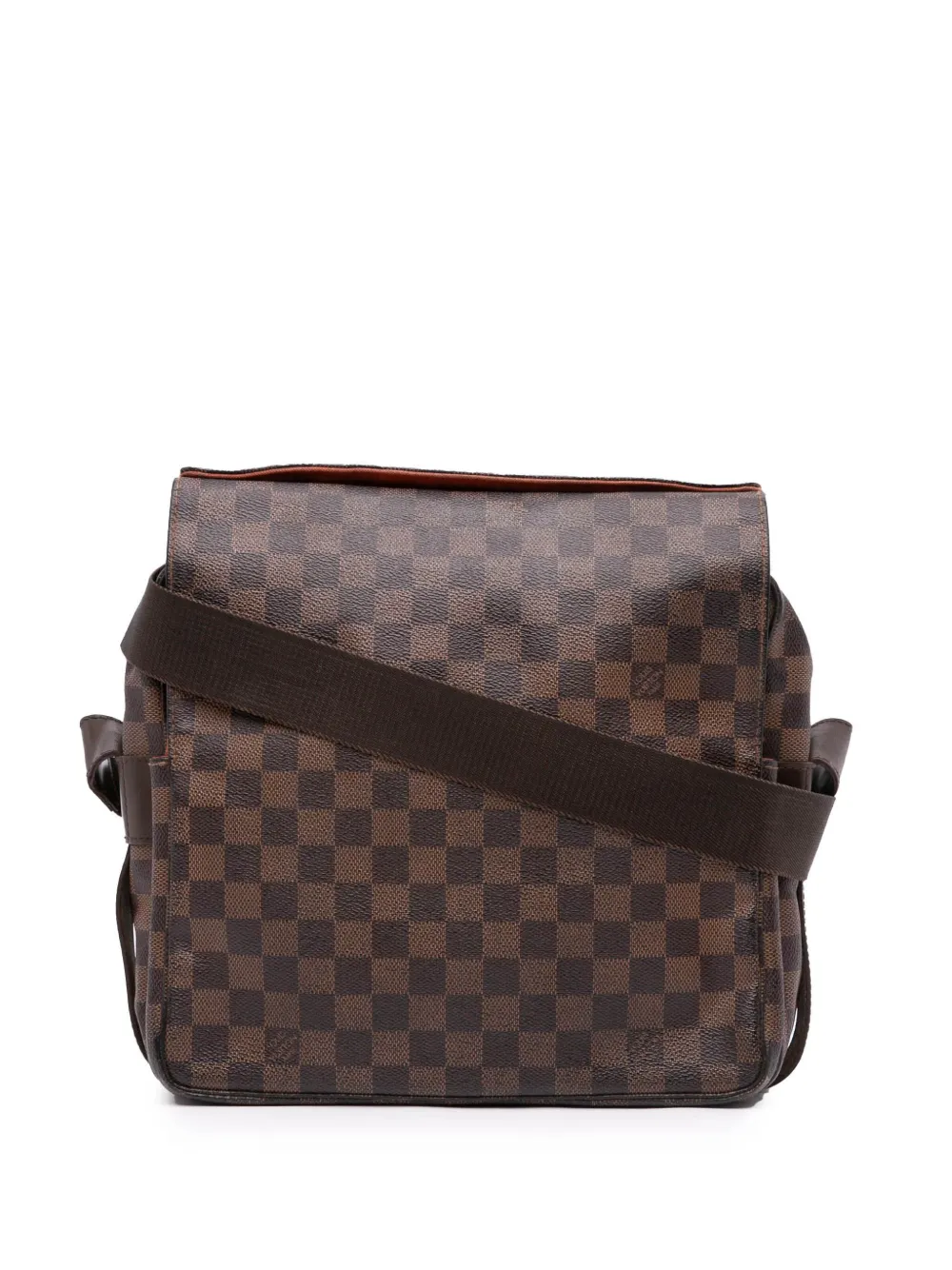 Pre-owned Louis Vuitton 2000-2024 Damier Ebene Naviglio Crossbody Bag