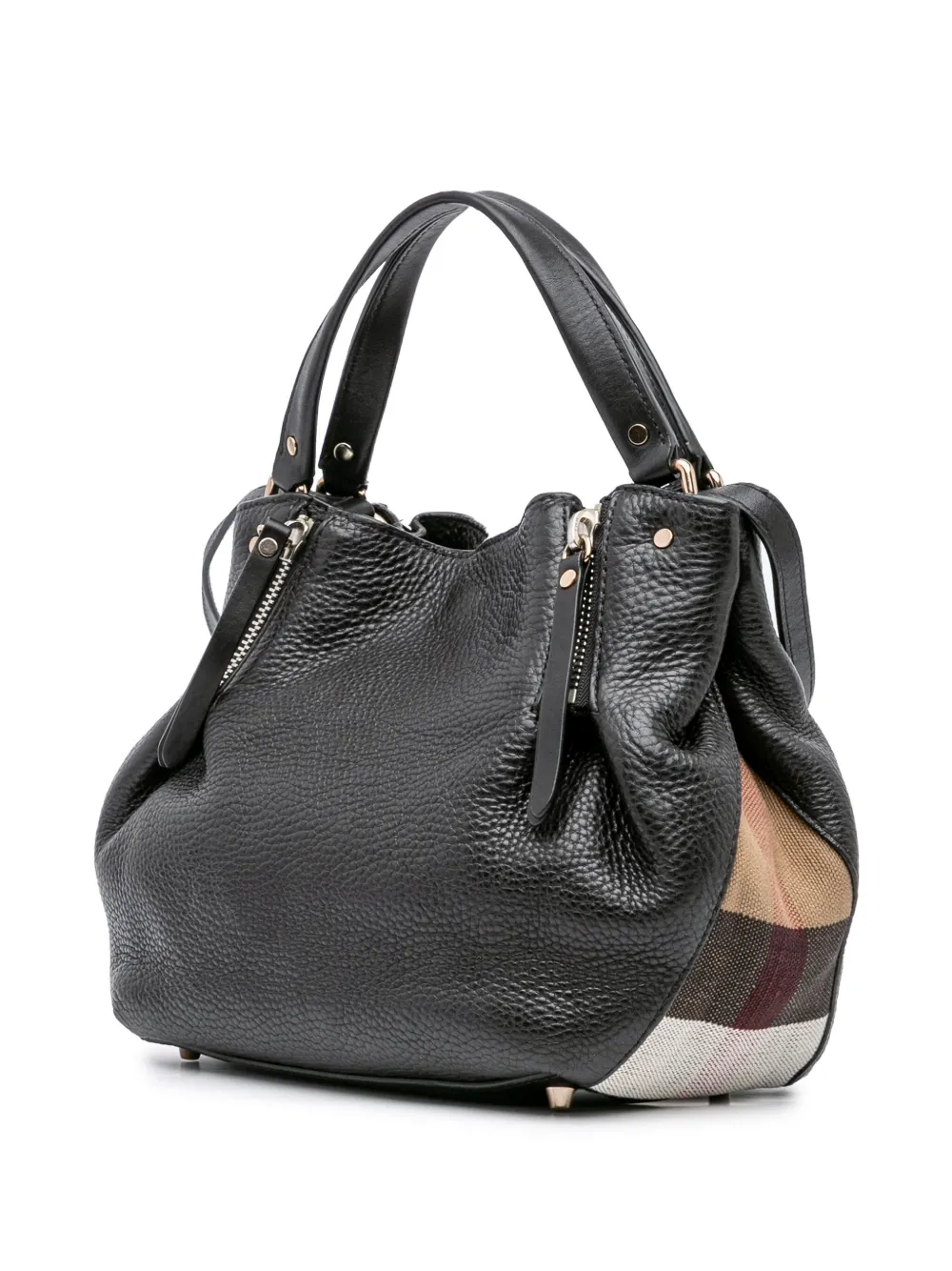 Pre-owned Burberry 2000-2017 Leather Maidstone Satchel