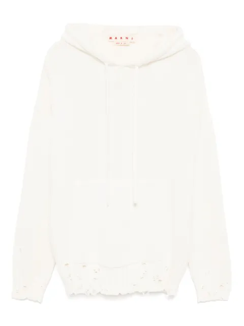 Marni Gestrickter Hoodie