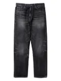 Neighborhood faded-effect jeans - Black