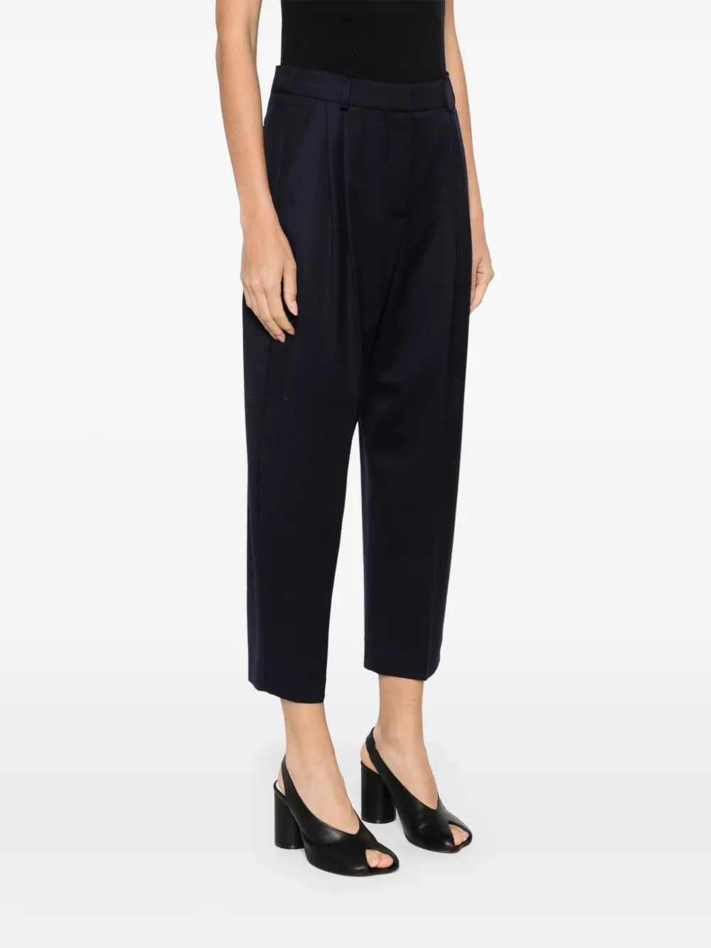 Stella McCartney Wollen broek Blauw