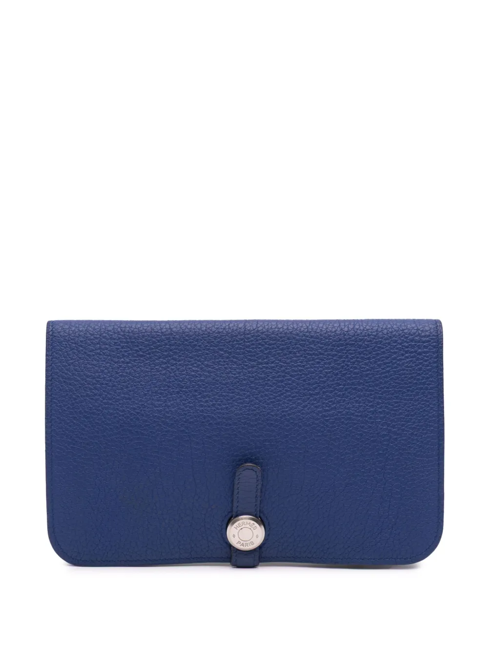 Hermès Pre-Owned 2013 クレマンス ドゴン ウォレット GM 長財布 - ブルー Hermès Pre-Owned 2013 クレマンス ドゴン ウォレット GM 長財布 - ブルー