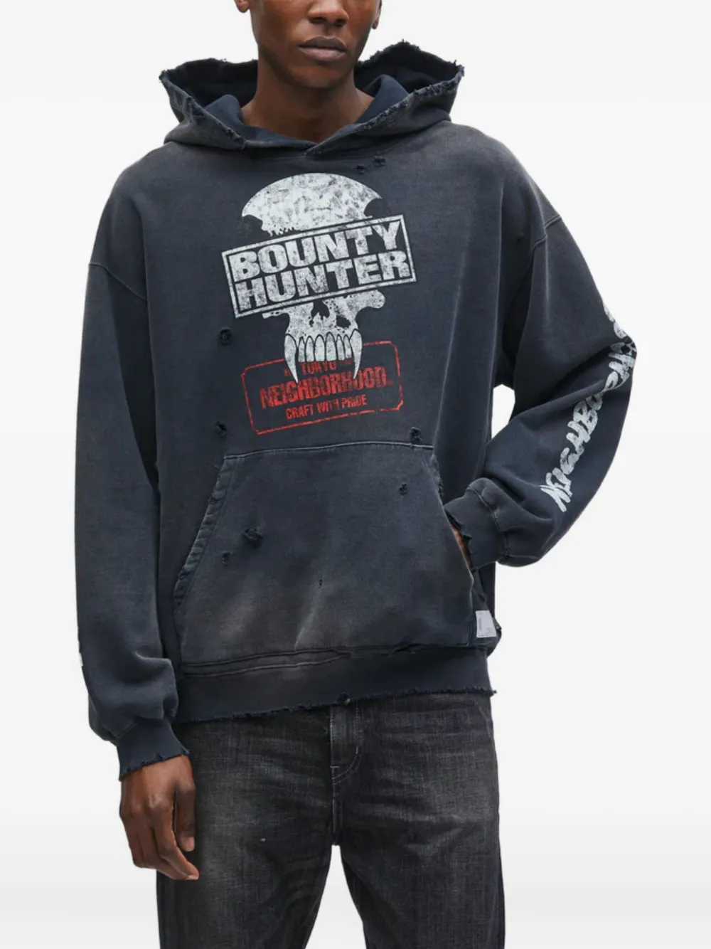 Neighborhood hoodie con estampado gráfico en colaboración con Bounty Hunter | Hoodies | Image 2