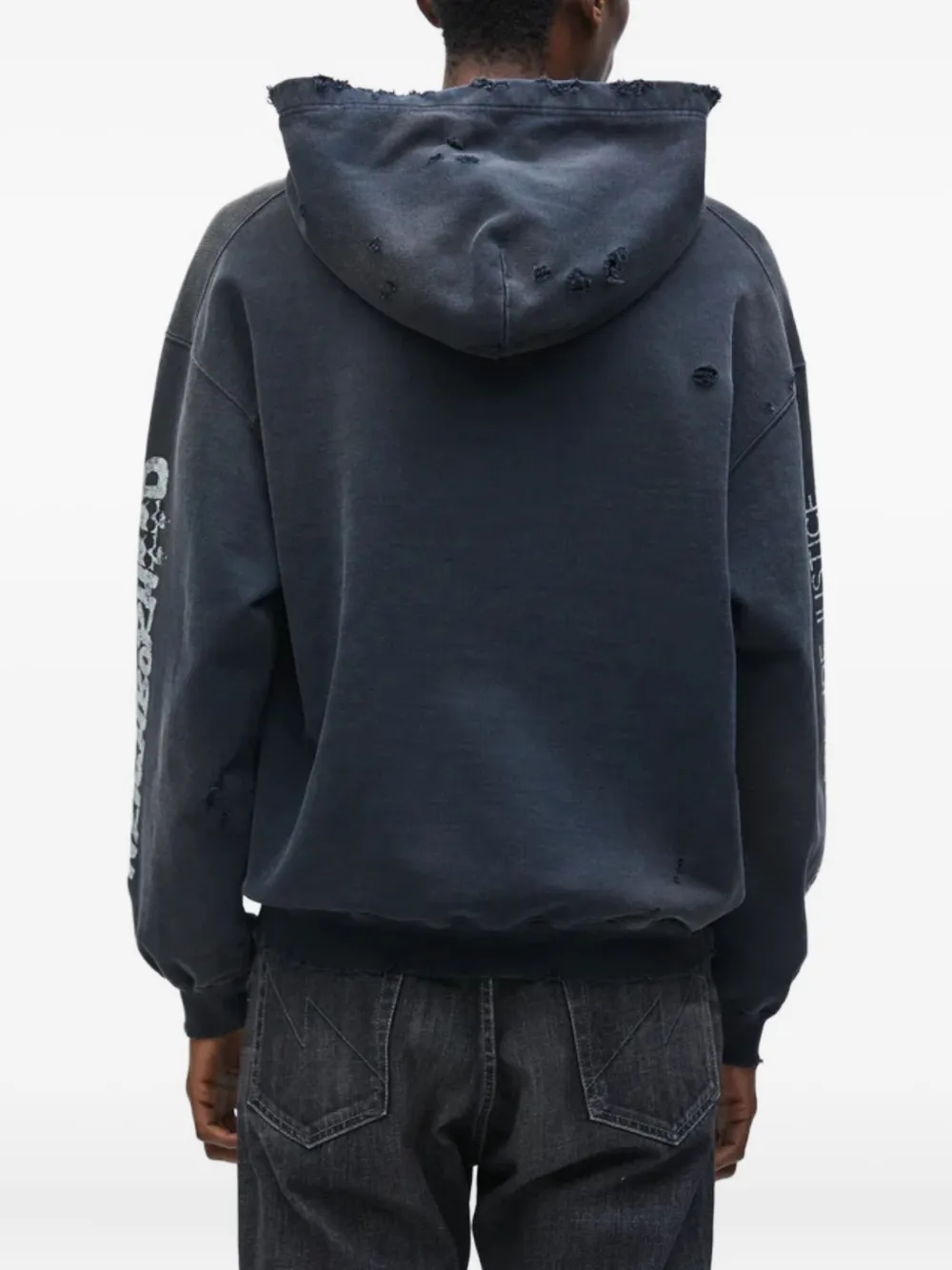 Neighborhood x Bounty Hunter hoodie met grafische print Zwart