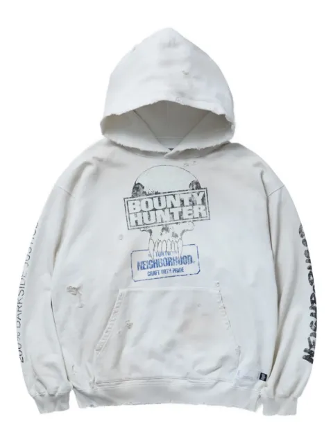 Neighborhood x Bounty Hunter graphic-print hoodie