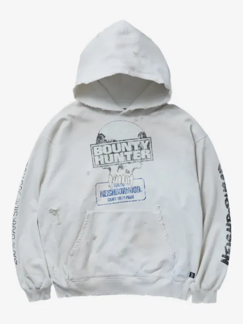Neighborhood x Bounty Hunter graphic-print hoodie