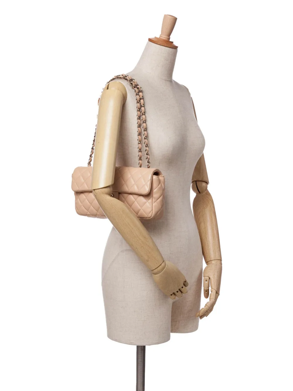 CHANEL Pre-Owned 2008-2009 Classic Lambskin East West Single Flap shoulder bag | Pre-Owned | Image 2