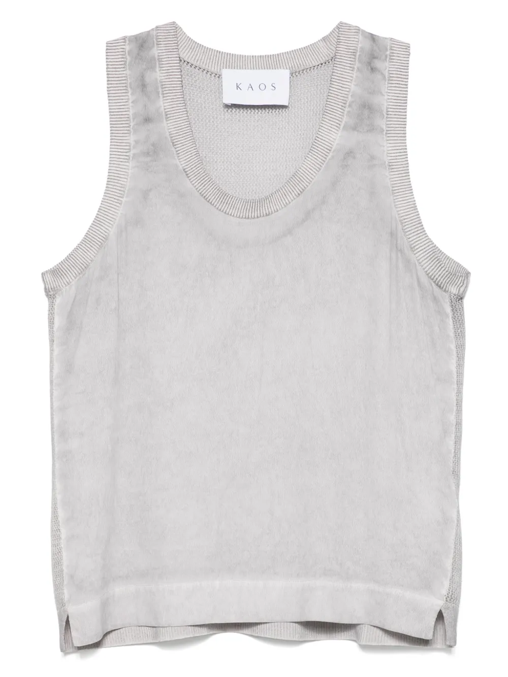 kaos top de lino | gris | Image 1