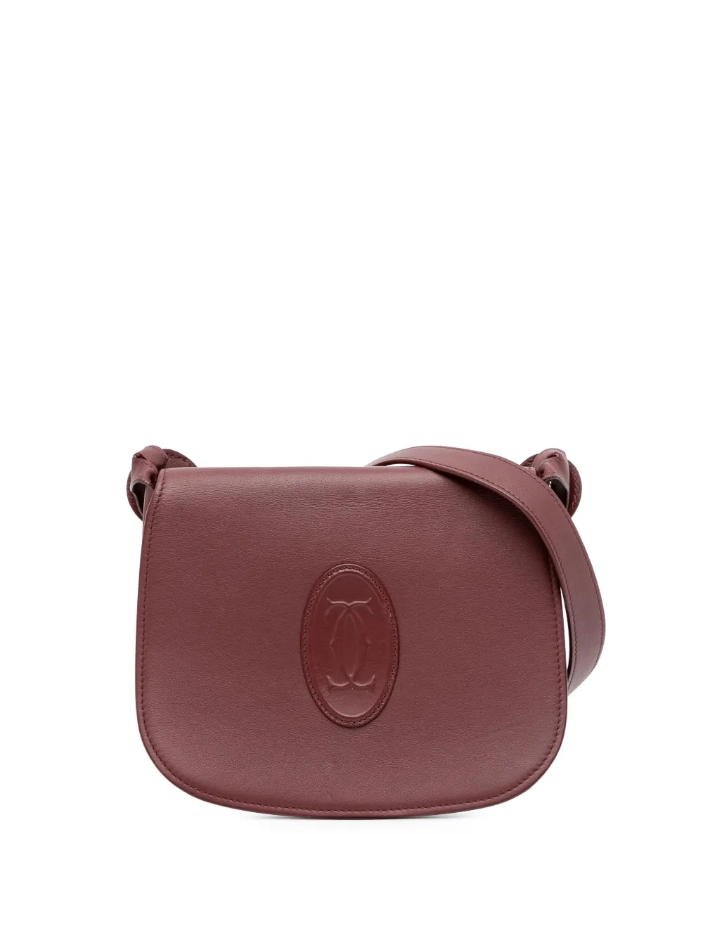 Pre-owned Cartier 20th Century Must De  Leather Crossbody Bag