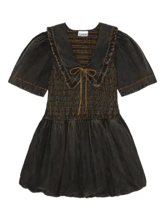 chinese dress ladies GANNI Women's Velvet Sequins Long Dress