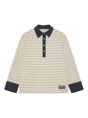 GANNI ニットポロシャツ 長袖 GANNI ニット ポロシャツ | グレー | FARFETCH JP