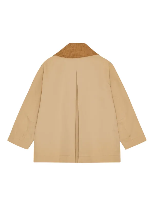 ジャケット GANNI Women Jackets W0214 028 BEIGE Boa Beige Twill Suiting Blazer | GANNI US