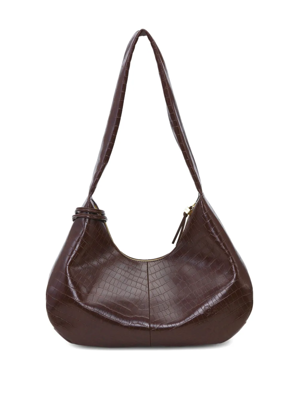 GANNI medium croc-embossed shoulder bag | Image 2