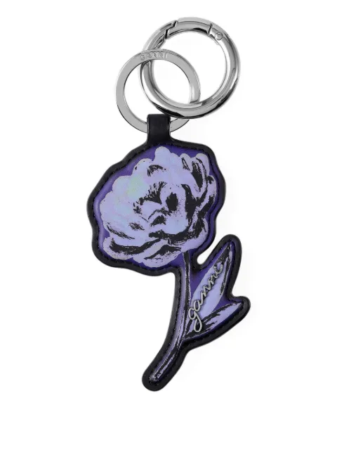 GANNI Flower keyring