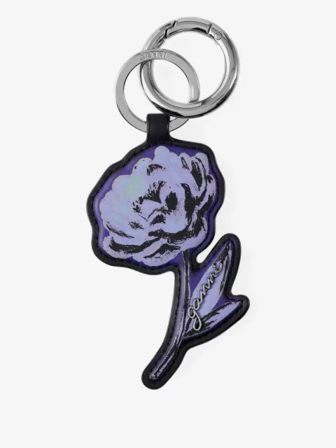 GANNI Flower keyring