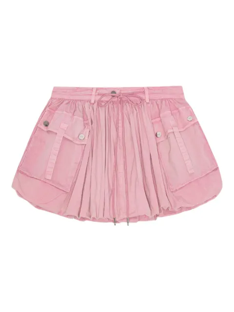 GANNI drawstring-waist skirt