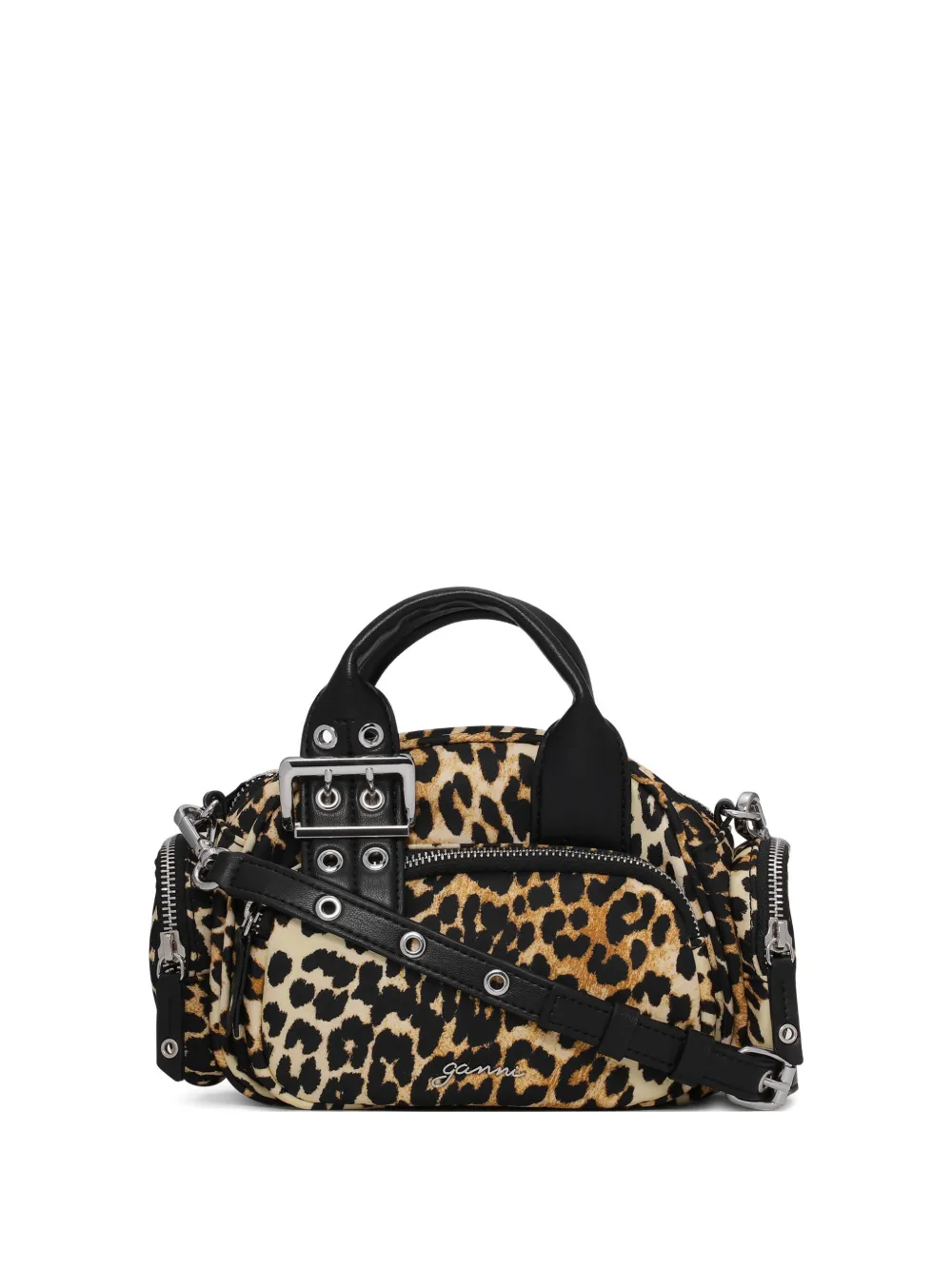 GANNI leopard-print tote bag | Image 1