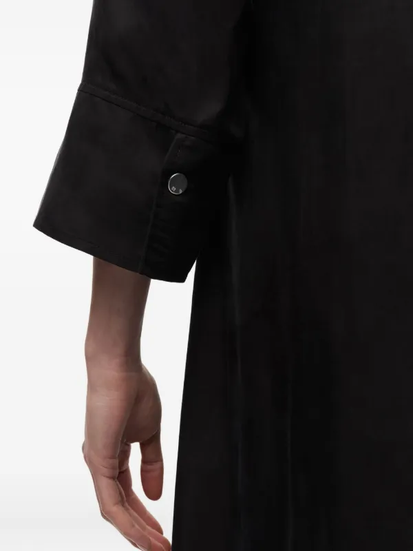 ganni black shirt dress Ganni