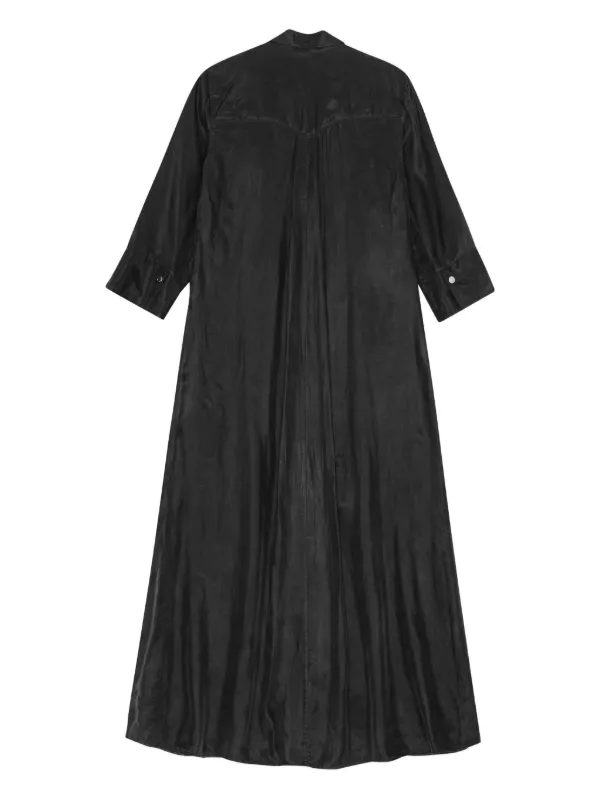 ganni shirt dress Stretch Mini Shirt Dress