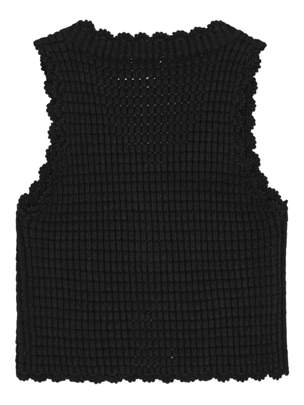 GANNI クロシェニットハイウエストミティスカト K22692677 099 New Arrivals: GANNI | WE ARE ICONIC
