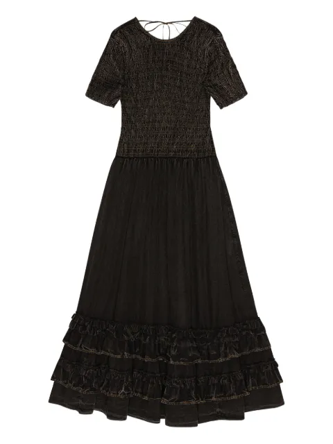 GANNI jersey maxi dress