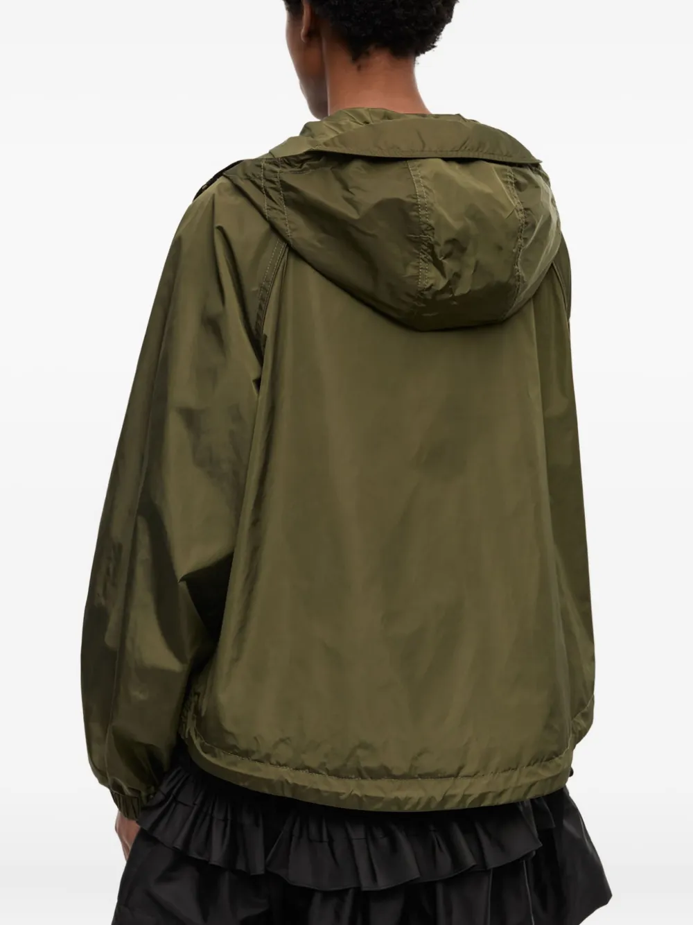 GANNI Jack met capuchon Groen